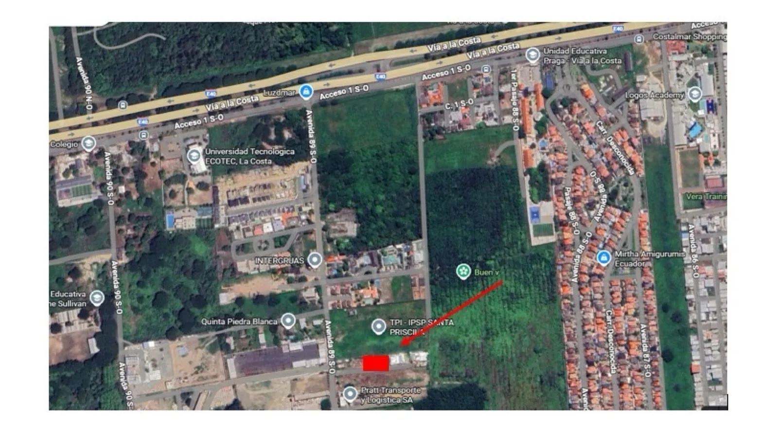 Venta de terreno en km 15 via la costa | segundo retorno VanRo