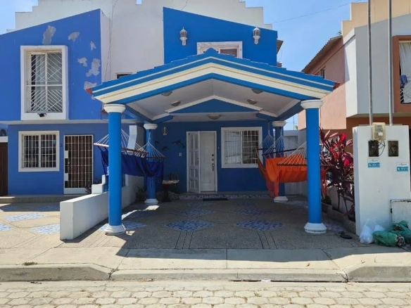 VENTA CASA URB. VILLA MARINA. RUTA SPONDYLUS.CAPAES. SANTA ELENA VivC