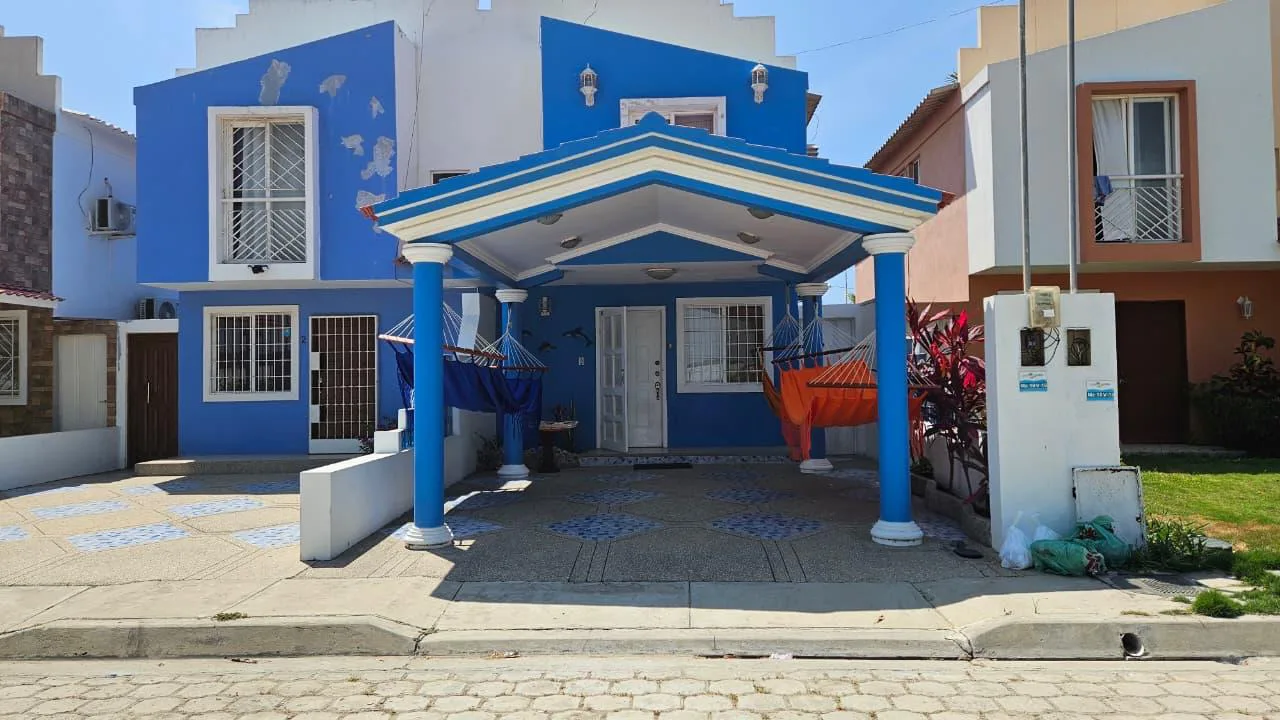 VENTA CASA URB. VILLA MARINA. RUTA SPONDYLUS.CAPAES. SANTA ELENA VivC