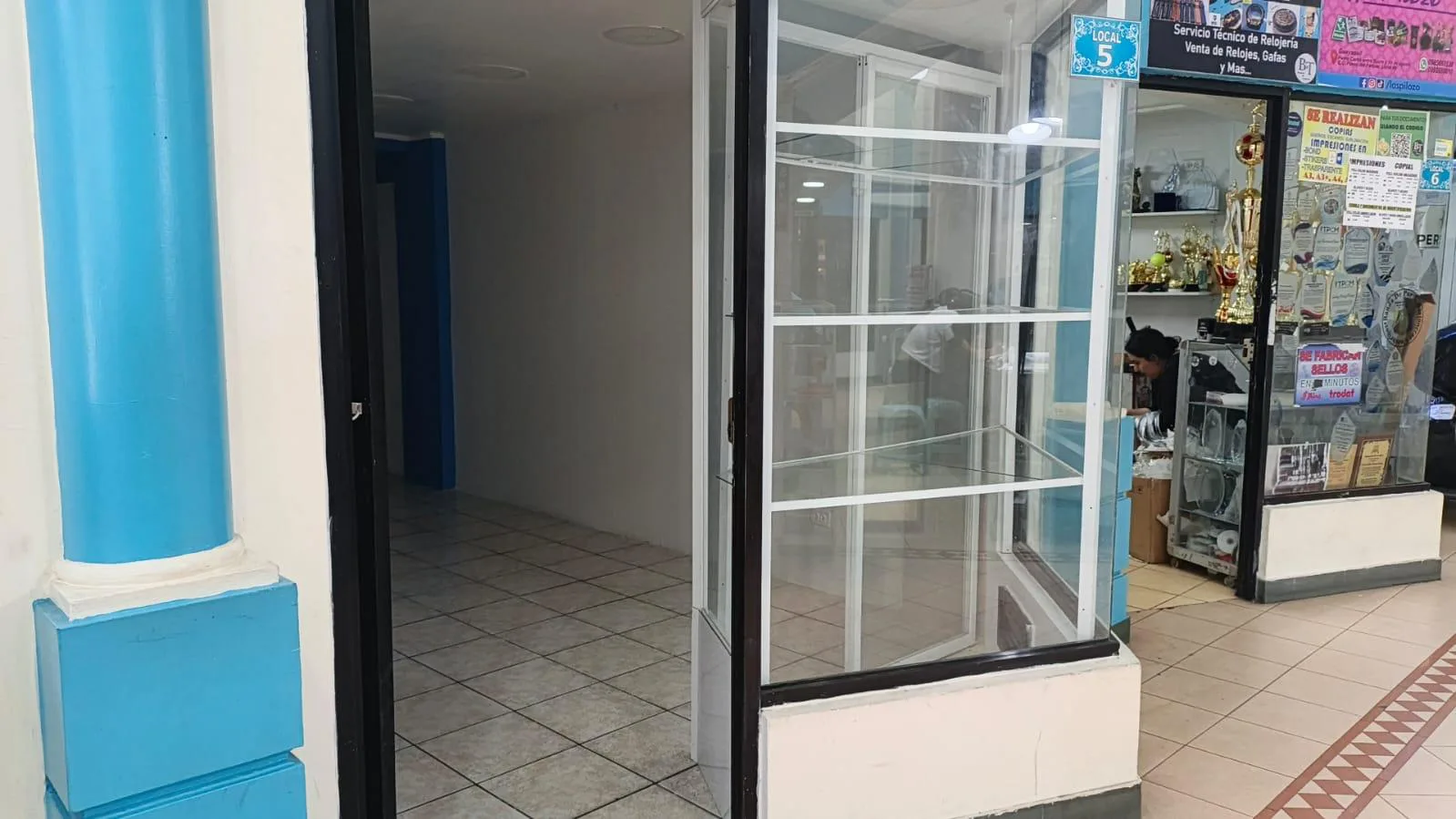 Local en Venta, Pedro Carbo y Diez de Agosto, CC Paseo del Parque PB, EliC