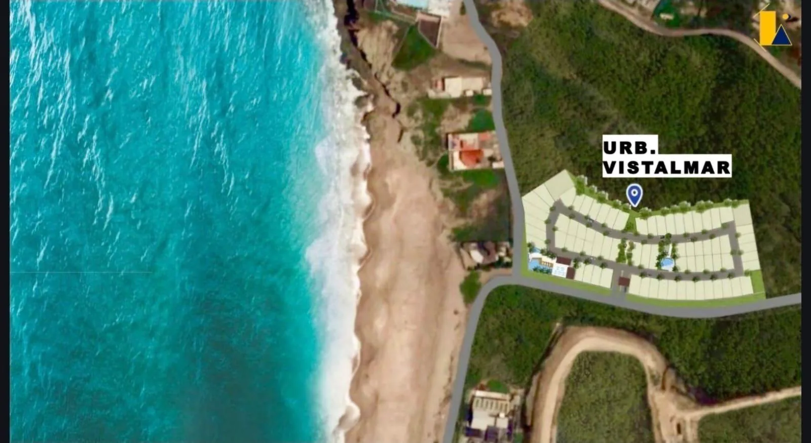 Terreno en venta en Urb Vistalmar, Punta carnero, CyP
