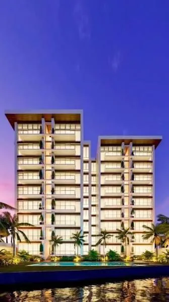 Venta departamento de estreno Mynt Sunset Towers Samborondon VanRo