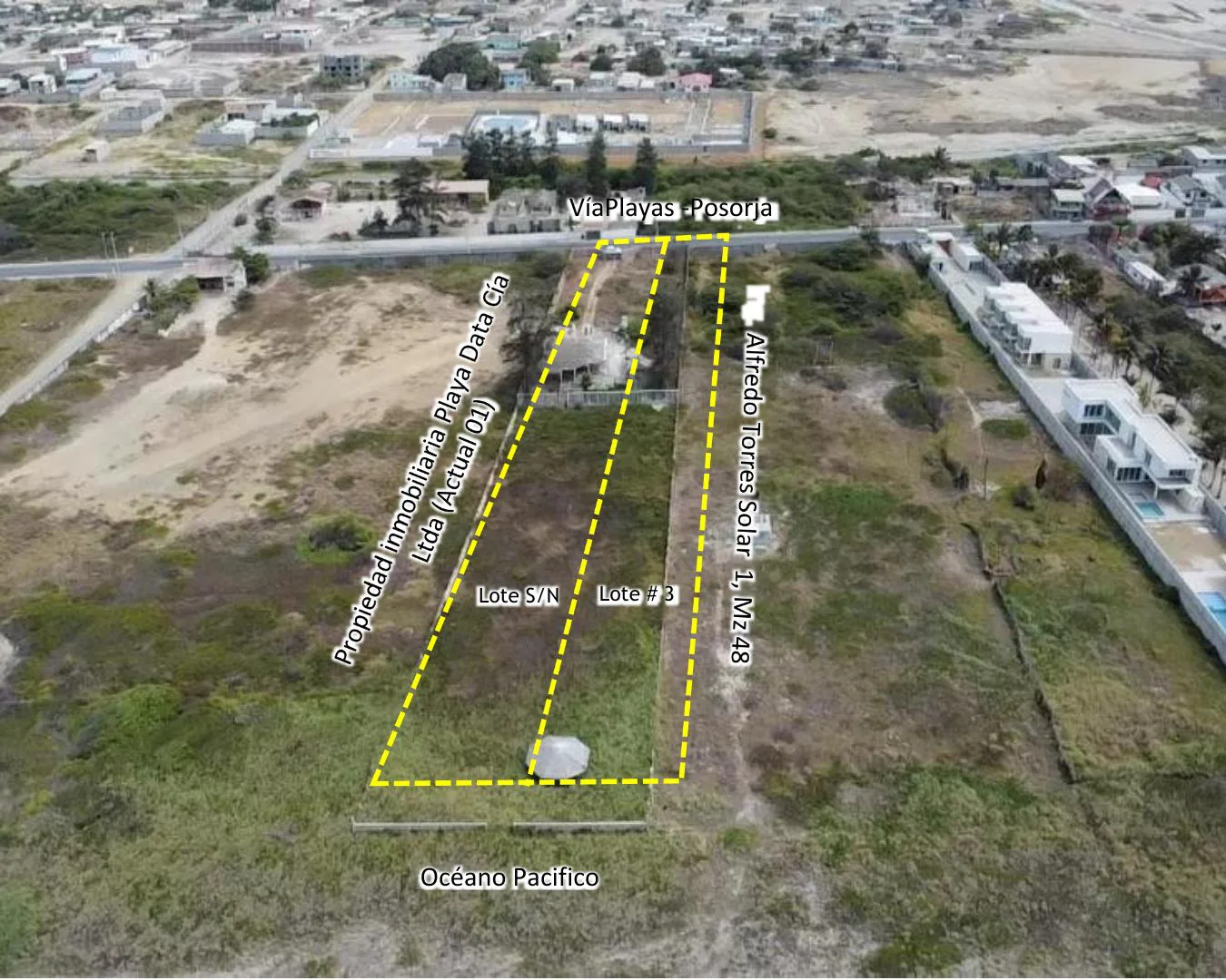 Terreno en Venta, Vía Data Posorja Km 3.5, IriR