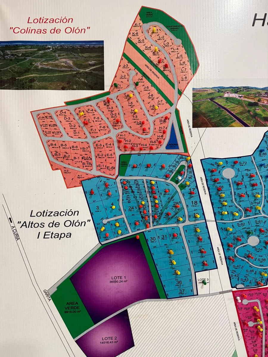 Se vende terreno en Urbanización Altos de Olón JosS