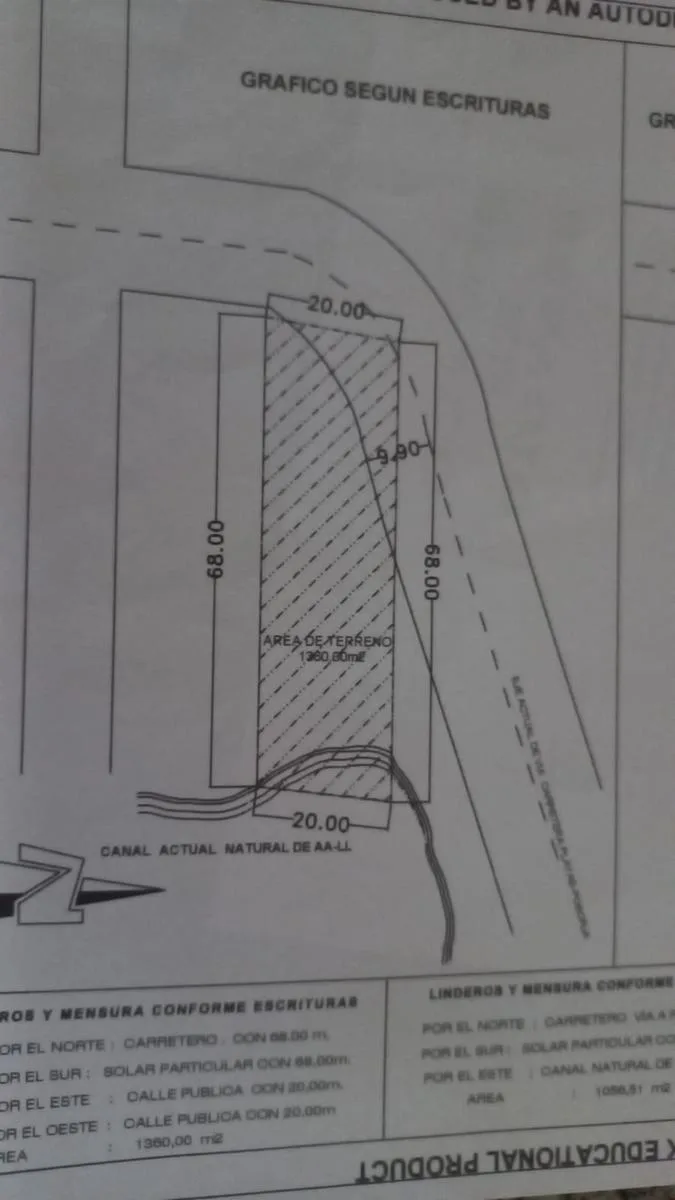 Terreno en venta Via Data Posorja Km 19 WyR