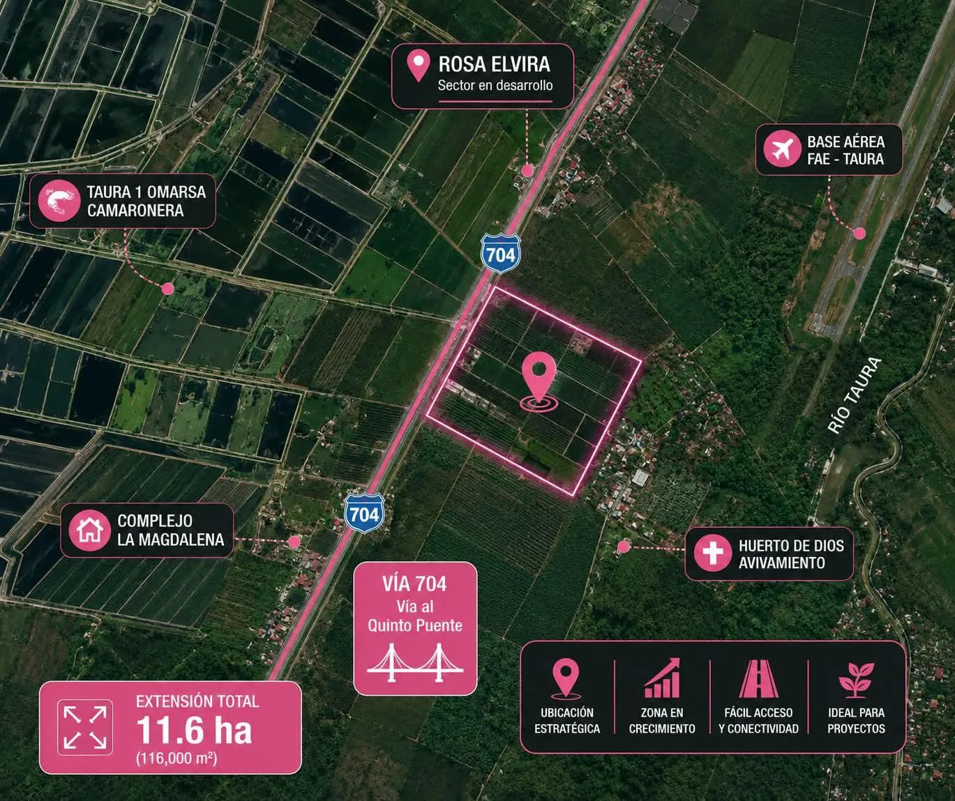 Terreno industrial en venta, Via Duran Taura, Rosa Elvira, CyP